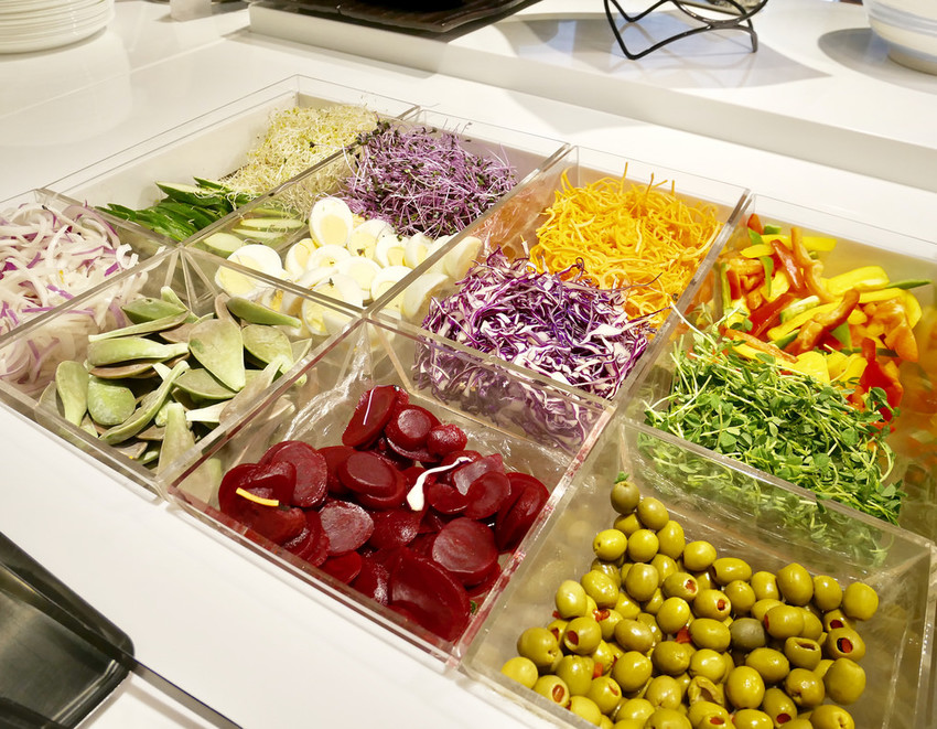 [台北中山] 炎炎夏日吃沙拉生菜蔬食最清爽 / 52輕食buffet Salad Bar沙拉吧生菜吃到飽飽到晚上不用吃