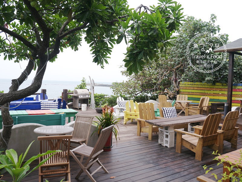 【食】新北市◆特色海景餐廳｜咸風草-恰查某，其實店員都很溫柔der @魚兒 x 牽手明太子的「視」界旅行