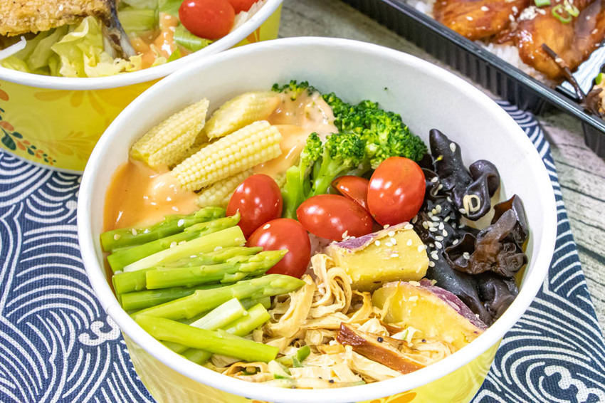 台中北區，少油低鹽用料實在的青和日式廚房，外食族最愛的便當款。 - 微笑Joe幸運