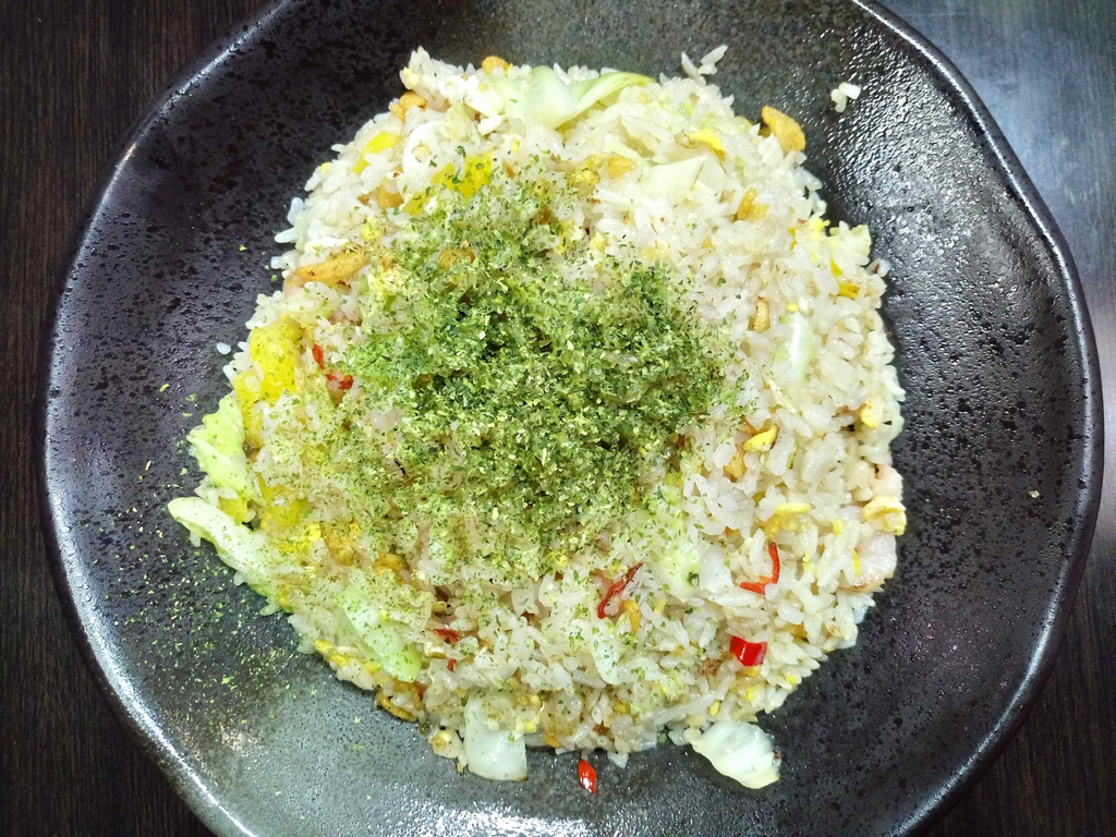【桃園中壢】豐穀食堂☞加了紹興酒的炒飯,吃了到底會不會醉?