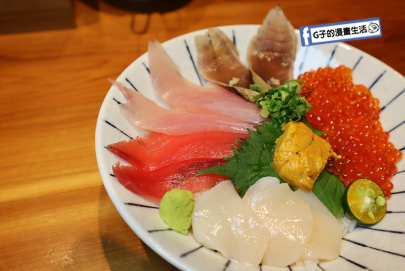 【台北信義區海鮮丼】日本橋海鮮丼 辻半-Tsujihan.微風信義.刺身.生魚片丼飯