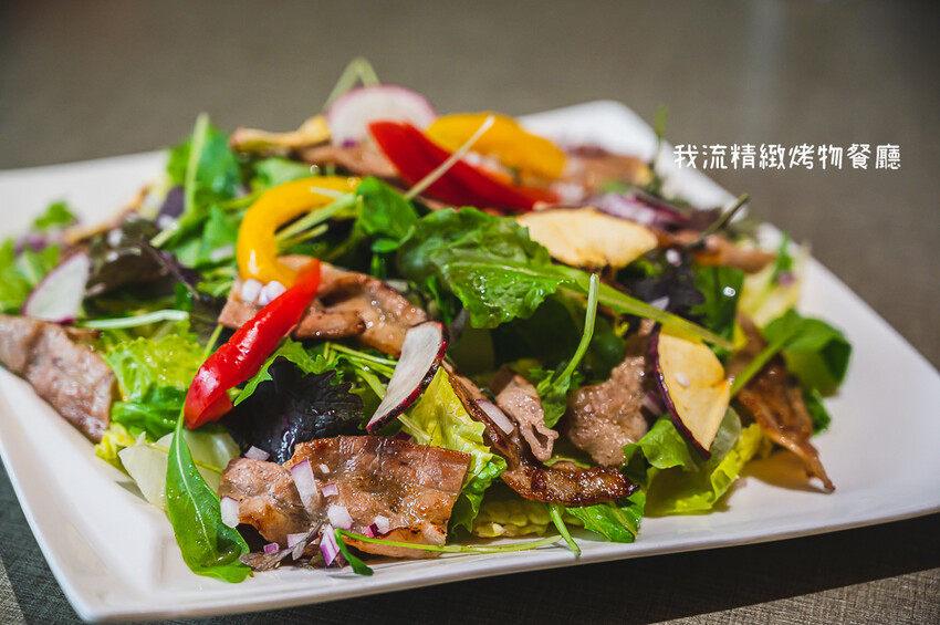 ｜台中美食｜我流精緻烤物餐廳，創意料理、精緻烤物，K歌房挑戰高分送龍蝦，每個月推出各種優惠活動 - Hallo！I'm 婷兒