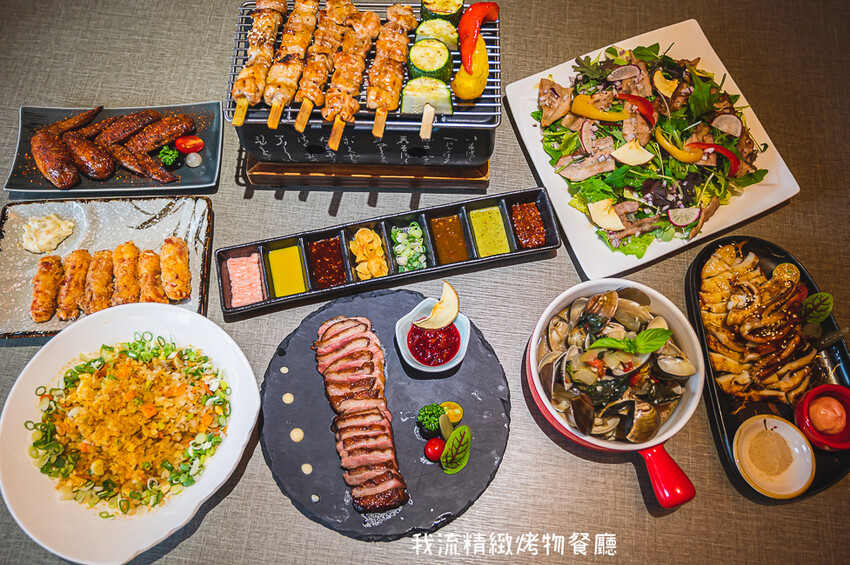 ｜台中美食｜我流精緻烤物餐廳，創意料理、精緻烤物，K歌房挑戰高分送龍蝦，每個月推出各種優惠活動 - Hallo！I'm 婷兒