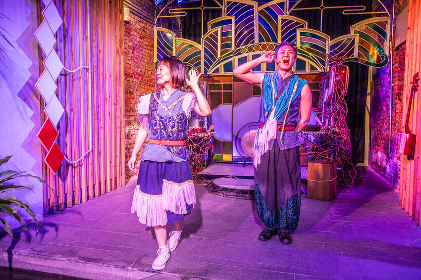 台南市中西區永樂町鼓茶樓|只有這裡才有的獨特體驗!百年老屋吃美食欣賞答嘴鼓表演