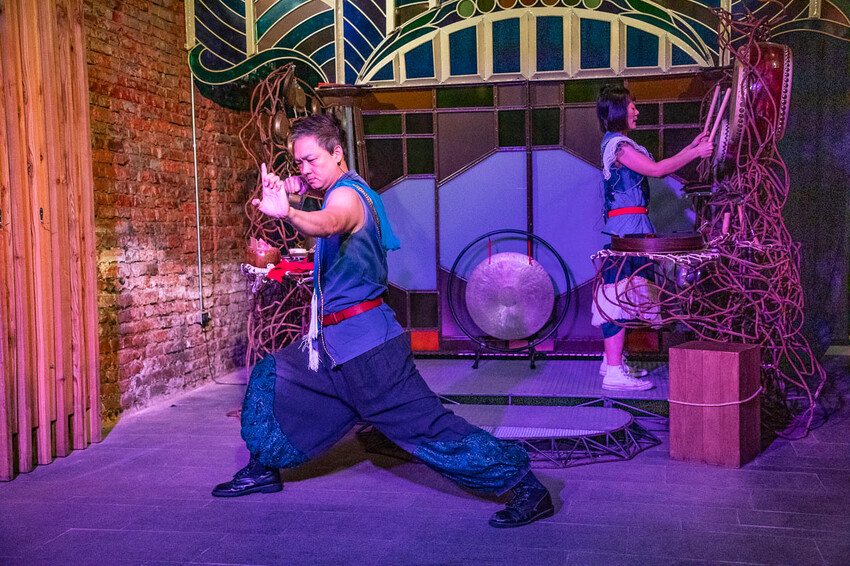 台南市中西區永樂町鼓茶樓|只有這裡才有的獨特體驗!百年老屋吃美食欣賞答嘴鼓表演