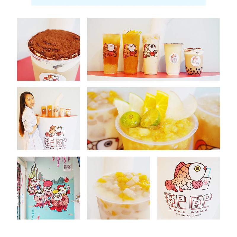 熙熙茶飲Sip Sip TEA HOUSE。新竹手搖飲料店推薦。可愛小金魚迎接您,新鮮現泡味道果真不一樣,茶控們不可錯的好滋味