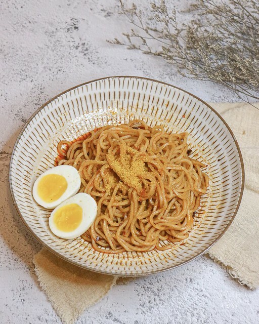 【宅配美食】新鮮看的見，金黃烏魚子入拌麵，滾水下鍋40秒起鍋麵條好Q彈｜鮮凍拌麵｜鯉魚好料理