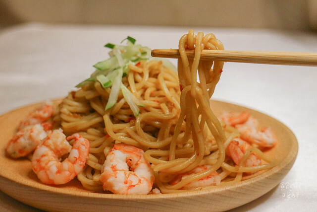 【宅配美食】新鮮看的見，金黃烏魚子入拌麵，滾水下鍋40秒起鍋麵條好Q彈｜鮮凍拌麵｜鯉魚好料理