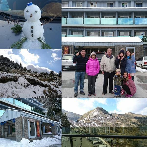 合歡山國家森林遊樂區-松雪樓:南投~合歡山國家森林遊樂區~松雪樓~白茫茫的雪景美不勝收~DIY動手作雪人~真是太有趣了~