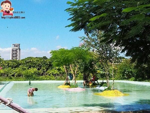 桃園中壢景點-台灣地景花園-免費入園超大場地，戲水池遊樂設施隨你玩，暑假放生小孩新去處 @民宿女王芽月-美食.旅遊.全台趴趴走