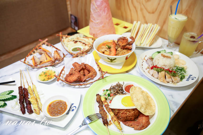 MAMAK檔星馬料理中科店。JMall商場新開幕,正宗馬來西亞風味餐廳,大推咖哩海鮮叻沙麵,紅塔餅 - Nana愛旅行札記