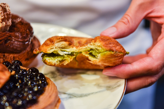 啡嚐丹麥:台中北區美食-一中商圈創意現烤丹麥甜甜圈,健康低油低糖散步甜點!