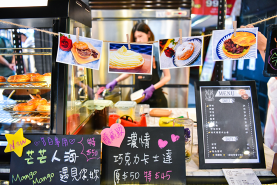 啡嚐丹麥:台中北區美食-一中商圈創意現烤丹麥甜甜圈,健康低油低糖散步甜點!