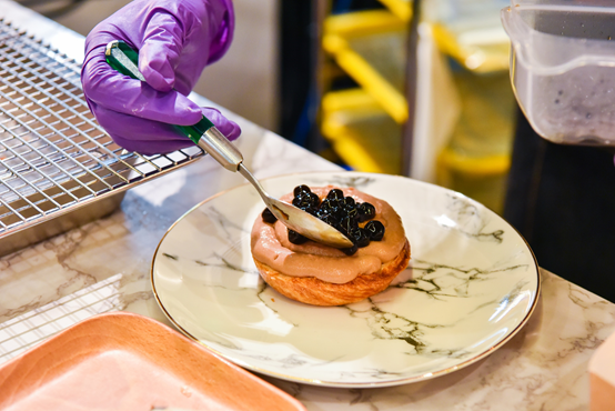 啡嚐丹麥:台中北區美食-一中商圈創意現烤丹麥甜甜圈,健康低油低糖散步甜點!