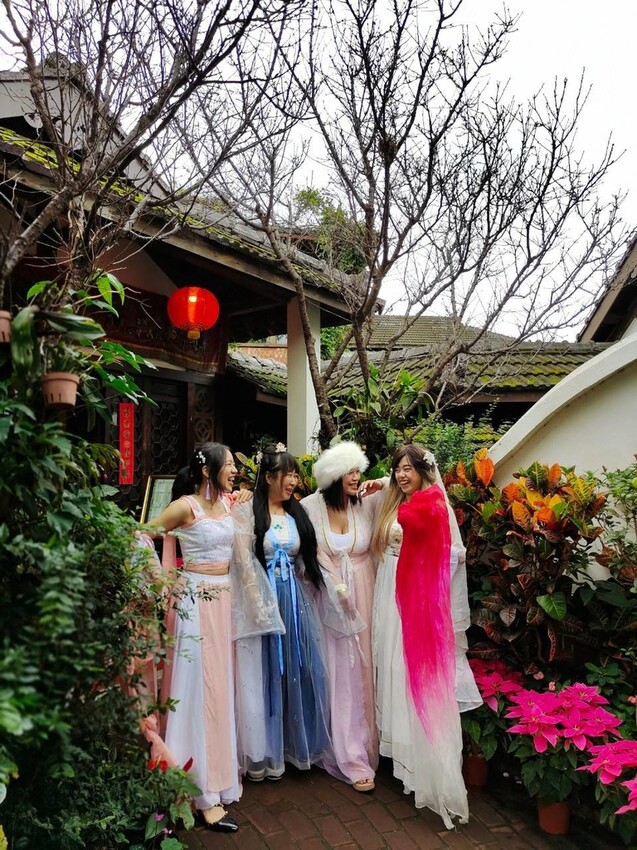 389816.jpg - 【桃園.中壢美食推薦】友竹居茶藝館 古色古香江南庭園造景餐廳，不限時可帶寵物+火鍋+麻油松阪豬