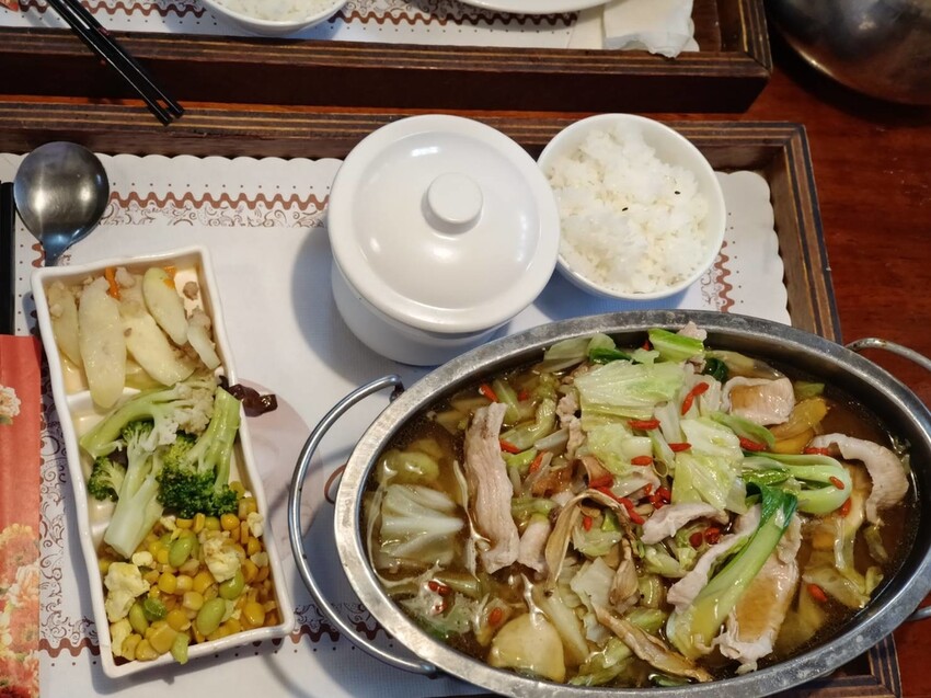 389833.jpg - 【桃園.中壢美食推薦】友竹居茶藝館 古色古香江南庭園造景餐廳，不限時可帶寵物+火鍋+麻油松阪豬