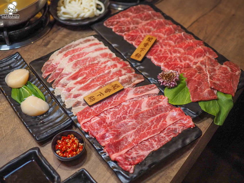 一次享受火烤兩吃高級食材,聞香下駒 - 天然鍋物/冷藏高級肉專門 - 跟著尼力吃喝玩樂&親子生活
