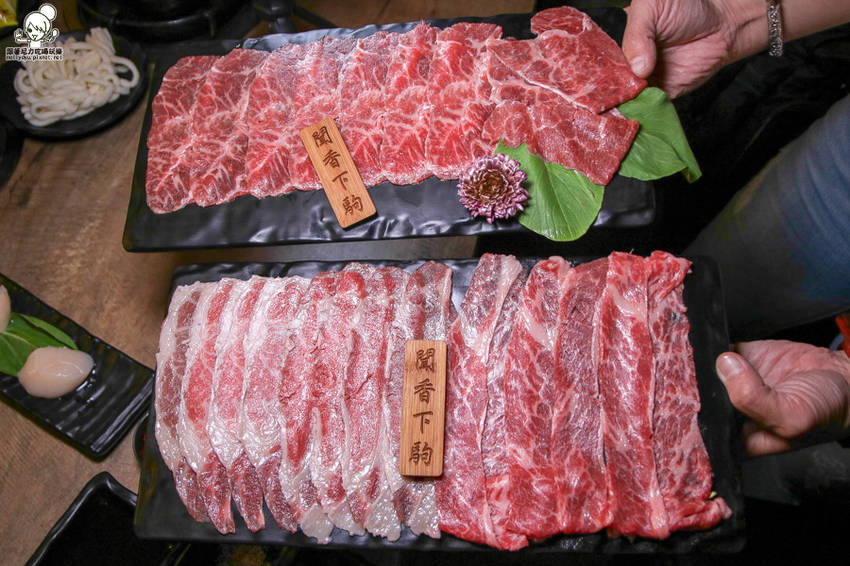 一次享受火烤兩吃高級食材,聞香下駒 - 天然鍋物/冷藏高級肉專門 - 跟著尼力吃喝玩樂&親子生活