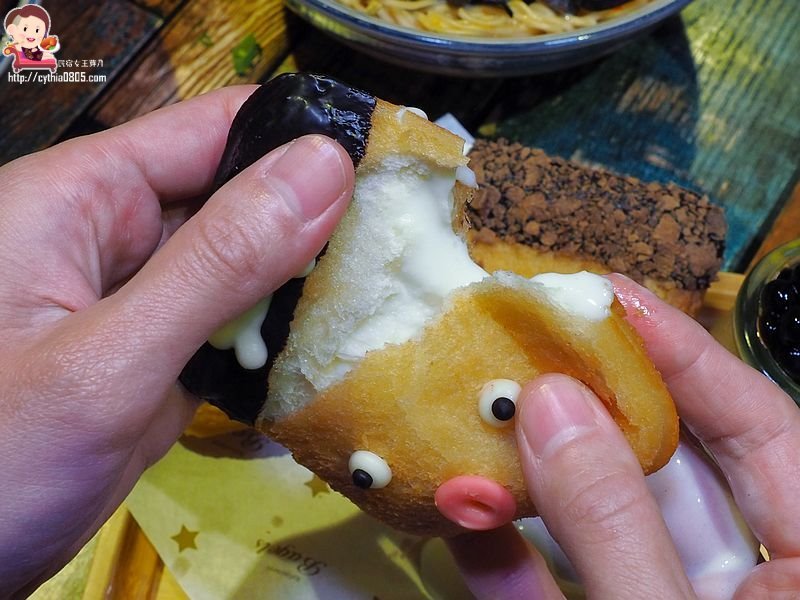 桃園中壢美食-山禾堂拉麵-好害羞，雞佛拉麵讓你補身體，還有超可愛的吐司冰淇淋  (邀約) @民宿女王芽月-美食.旅遊.全台趴趴走