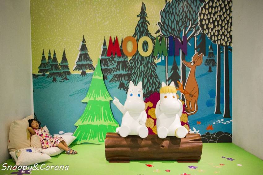 【活動．台北】Moomin嚕嚕米期間限定店～嚕嚕米快閃店，免費好拍的童話場景還有超萌主題週邊