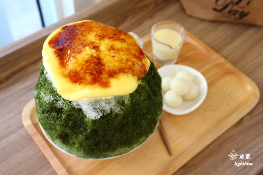 [ 台電大樓．泰順街美食 ] 淺藍 × 小丘chiu～炙烤小山園抹茶冰、季節限定蜜桃味兒