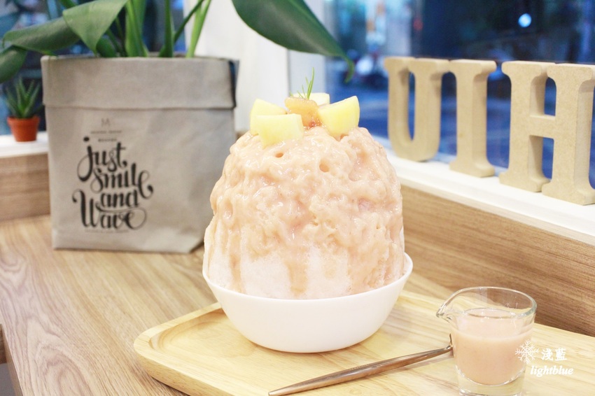 [ 台電大樓．泰順街美食 ] 淺藍 × 小丘chiu～炙烤小山園抹茶冰、季節限定蜜桃味兒