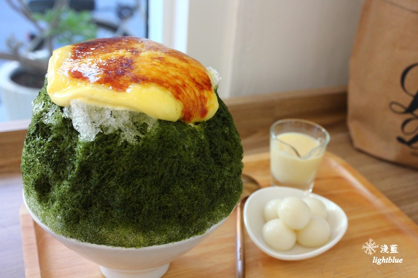 [ 台電大樓．泰順街美食 ] 淺藍 × 小丘chiu～炙烤小山園抹茶冰、季節限定蜜桃味兒