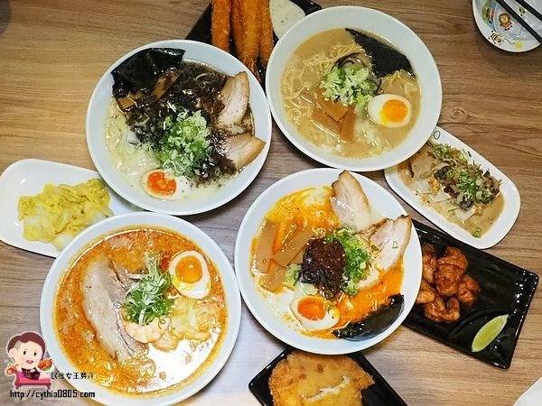 桃園觀光夜市美食-麵屋 豚次郎-精心熬煮大份量拉麵,芝麻擔擔麵讓人驚艷 (邀約) @民宿女王芽月-美食.旅遊.全台趴趴走