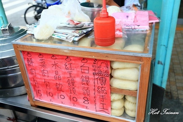 無名攤車傳統手工包子:【台南美食】在地45年無名老店!佳里區電信行前的人氣傳統包子店