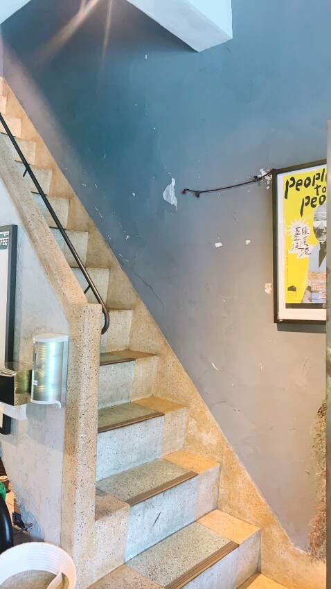 tuman café 圖們咖啡｜超chill美景咖啡｜基隆正濱漁港彩虹屋  在地小卷吉古拉入菜  蹦出創意好滋味