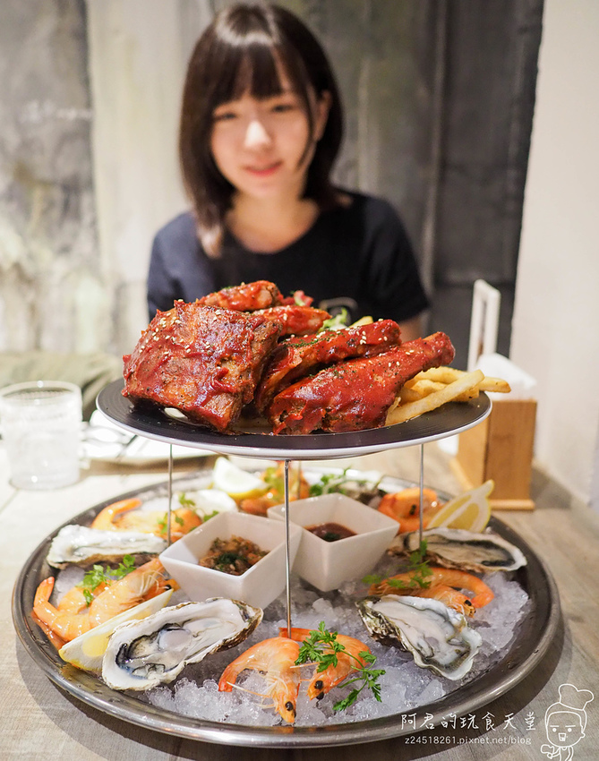 【台北】Maison家｜隱身巷弄內的低調餐酒館｜令人驚艷的爐烤燻豬肋排生蠔分享餐｜國父紀念館美食