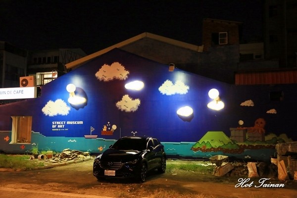 海安路藝術街：【台南景點】尋找遺落在地球上的隕石星球！海安路藝術造街2.0