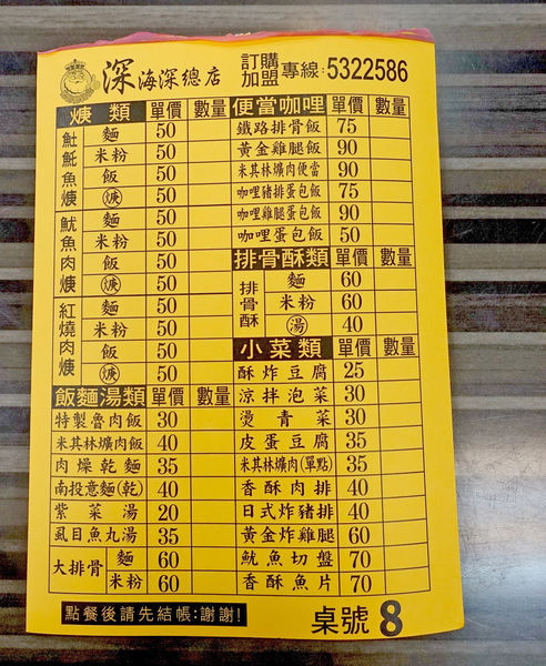 【斗六美食】深海深美食-雲林斗六在地人都推薦的30老店小吃美食旗艦店