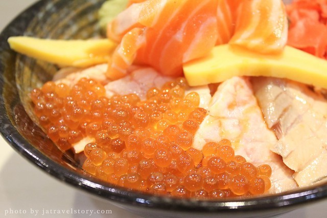 朝鑫壽司 有如玫瑰花綻放的鮭魚親子丼超吸睛!【捷運台電大樓】公館美食/師大美食 @J&A的旅行