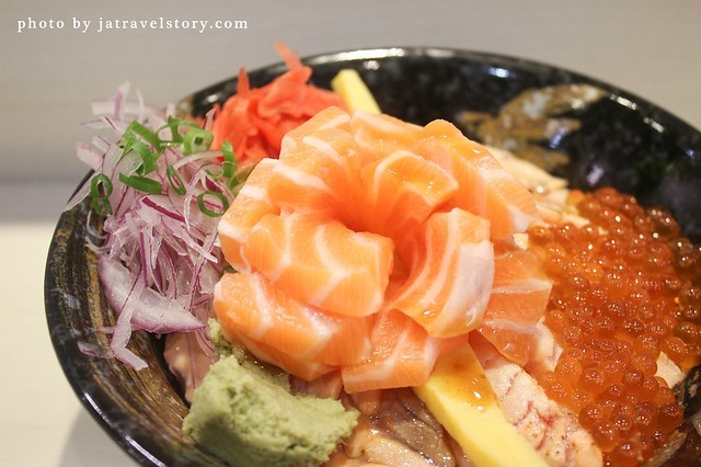 朝鑫壽司 有如玫瑰花綻放的鮭魚親子丼超吸睛!【捷運台電大樓】公館美食/師大美食 @J&A的旅行