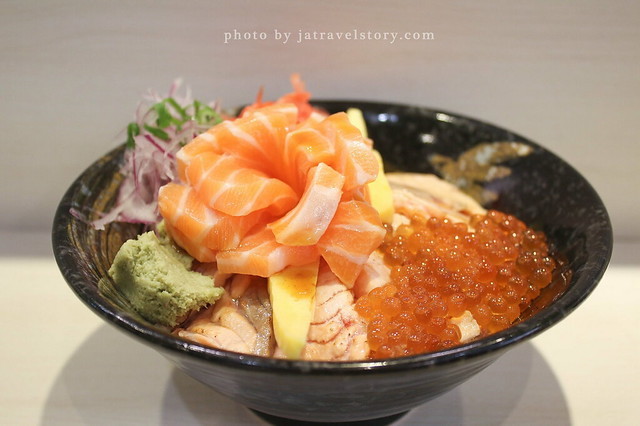 朝鑫壽司 有如玫瑰花綻放的鮭魚親子丼超吸睛!【捷運台電大樓】公館美食/師大美食 @J&A的旅行