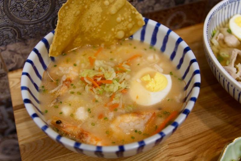 [台北]忠孝復興各式粥麵推薦 滿粥穗Wishcongee大安店 超澎湃海鮮粥