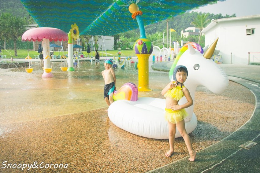 【玩樂．南投】南投集集親水童年／親子戲水餐廳～夏天戲水消暑、冬天還能泡溫泉，再享青石食堂多樣化精美料理