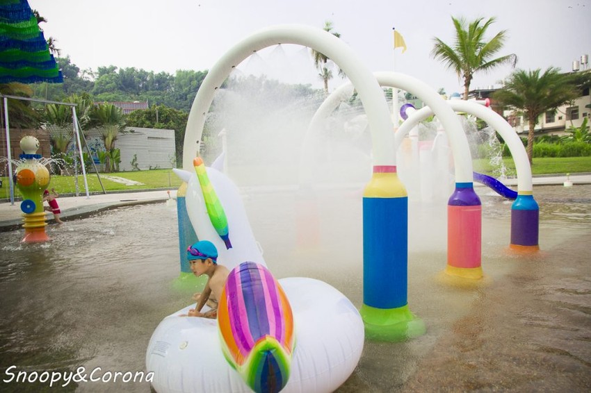 【玩樂．南投】南投集集親水童年／親子戲水餐廳～夏天戲水消暑、冬天還能泡溫泉，再享青石食堂多樣化精美料理