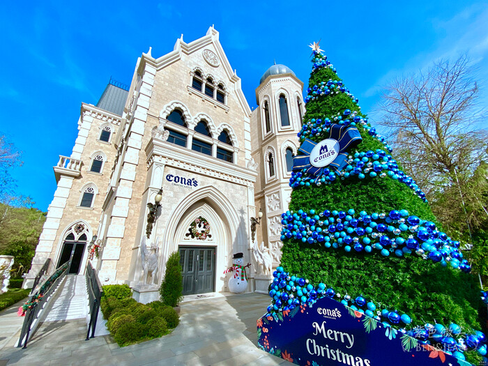 妮娜巧克力夢想城堡》充滿童話氣息的歐風城堡.金牌巧克力師傅秀.巧克力餅乾DIY.義式冰淇淋好好吃(園區攻略