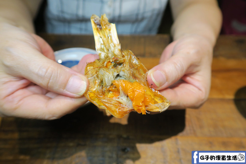 獨樂Sake Bistro 台北餐酒館.烤天使紅蝦