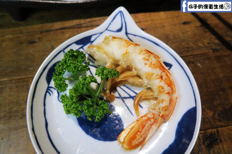 獨樂Sake Bistro 台北餐酒館.烤天使紅蝦