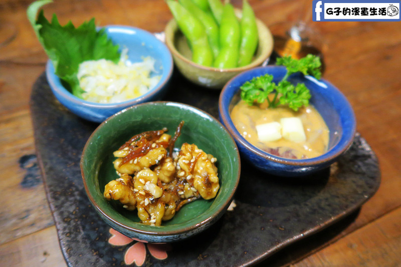 獨樂Sake Bistro 台北餐酒館 下酒菜小碟拼盤 胡桃小女子