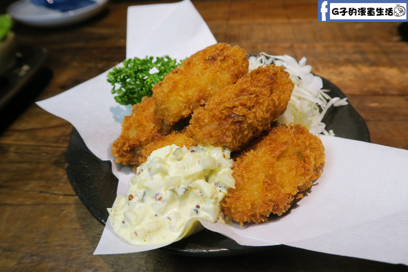 獨樂Sake Bistro 台北餐酒館 炸廣島牡蠣