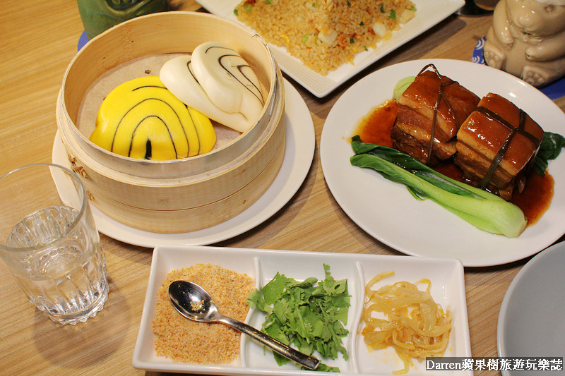 『桃園JC PARK食尚廣場』叁和院桃園春日店/創意台菜桃園適合家庭聚餐餐廳/療癒造型包子很撩人 - Darren蘋果樹旅遊玩樂誌