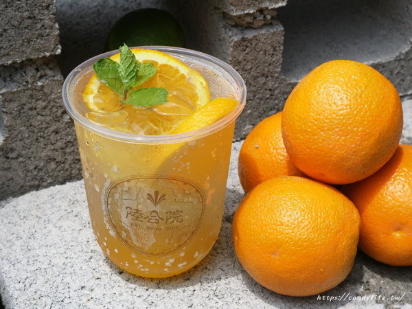 陸合院:台中美食│陸合院〃台中IG人氣打卡店!超夢幻漸層氣泡飲,還有原味薄荷氣泡免費無限續~