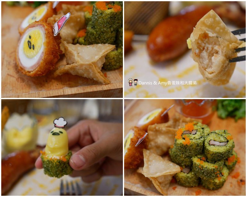 《台中主題餐廳推薦》蛋黃哥五星主廚餐廳台中旗艦店。期間限定聖誕大餐超好吃,環境好好拍還有兩層樓高旋轉溜滑梯可以玩︱親子友善餐廳聚餐首選（影片）