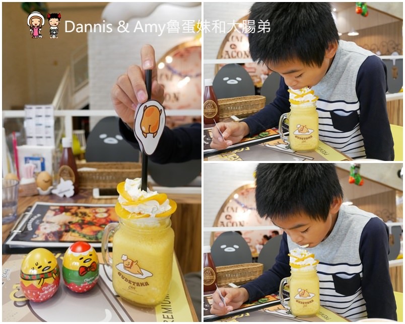 《台中主題餐廳推薦》蛋黃哥五星主廚餐廳台中旗艦店。期間限定聖誕大餐超好吃,環境好好拍還有兩層樓高旋轉溜滑梯可以玩︱親子友善餐廳聚餐首選（影片）