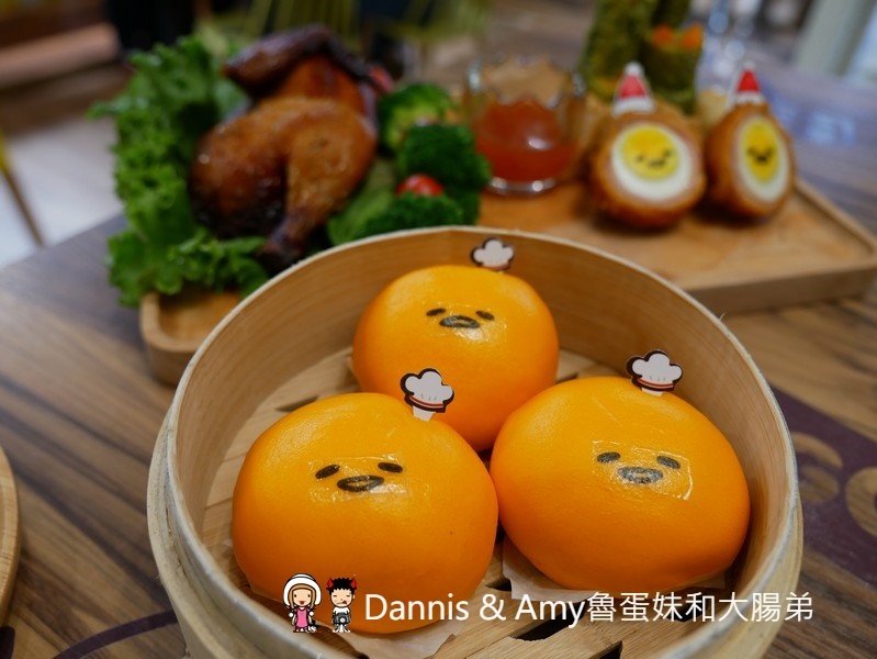 《台中主題餐廳推薦》蛋黃哥五星主廚餐廳台中旗艦店。期間限定聖誕大餐超好吃,環境好好拍還有兩層樓高旋轉溜滑梯可以玩︱親子友善餐廳聚餐首選（影片）