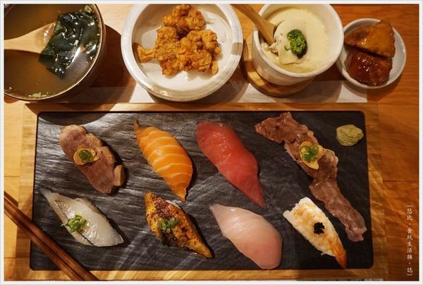 一笈壽司-119-綜合8貫套餐.JPG